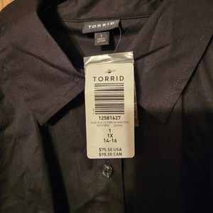 Brand new with tags Torrid Shirt Dress